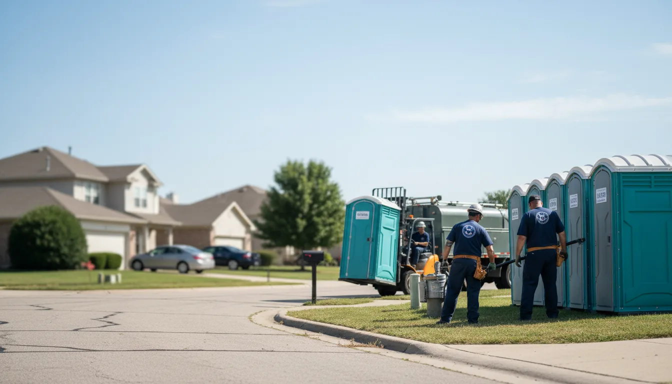 Porta Potty Rental in Streetman, TX near me